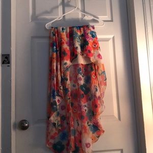 High low skirt